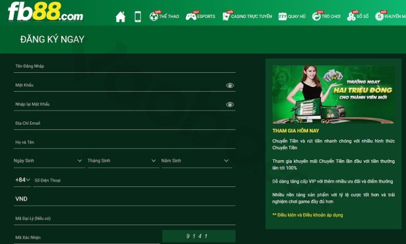 Một số thuật ngữ trong phỏm Fb88