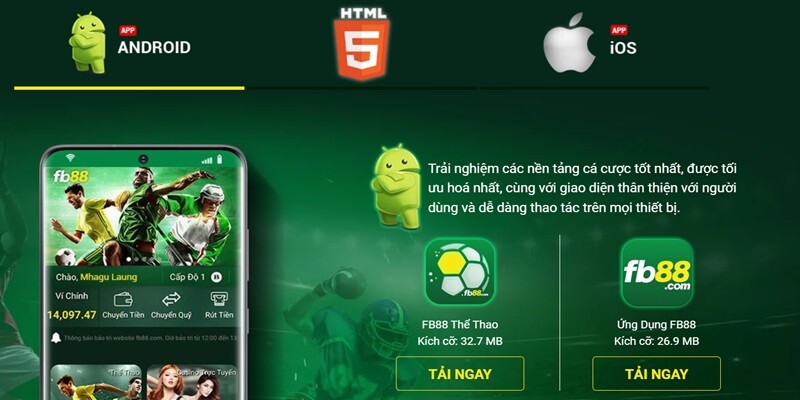 Tìm hiểu các bước tải app FB88